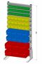 Standregal einseitig inkl. 50 Sichtboxen 720x1585 mm