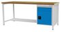 Werkbank | Kastenwerkbank 1 x Schublade 1 x Fl�gelt�r B/T/H 2000x750x959 mm