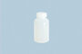 Weithalsflasche 250 ml mit Verschluss, LD-PE, natur 