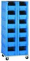 Schwerlast-Transport-Stapelkasten-Regal VTR 12/R 600, blau 
