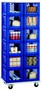 Transport-Stapelkasten-Regal TR 12-1/R, blau 