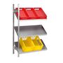 Schr�gbodenregal 3 Ebenen | H/B/T: 2000 x 1300 x 500 mm