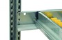 Durchlaufregal Tiefe 1200 mm, 4 Ebenen, Grundregal