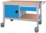 Werkstattwagen mit 1 Fl�gelt�re und Schublade