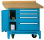 Mobile Werkbank Typ FMW 100/U, 4 Schubladen 
