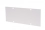 Abdeckblech blank f�r Energiekanal 