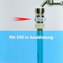 Wasserwirbler Whirlator-MA-340 Maschinenadapter