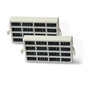 2x Bauknecht HYG001 (481248048173) Whirlpool ANT001 (481248048172) kompatibler Filter