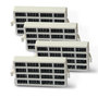 4x Bauknecht HYG001 (481248048173) Whirlpool ANT001 (481248048172) kompatibler Filter