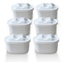 6x Wasserfilter Marke Delfin Alternative fr Brita Maxtra + Patrone