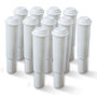12x AF02 DelfinFilter f�r Jura-Kaffeemaschine mit wei�em Filter 60209 Plus White