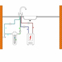 Drei-Wege-Wasserhahn Ganimed L Chrom (f�r Niederdruck)