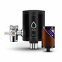 Alb Filter Duo Active Plus+ Trinkwasserfilter f�r Wasserhahn (Edelstahl Schwarz)
