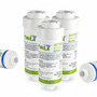3x TWaLa Duschfilter Weiss Wasserfilter gegen Kalk/Chlor Shower filter AWF-SWR-P 
