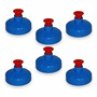 6x Push-Pull Deckel, Trinkdeckel passend f�r Kavodrink Tritan und Polycarbonatflaschen