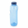 Trinkflasche 3 x 1 L Wasserflasche Tritan BPA frei + 3 x Trinkdeckel Flip Top