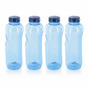 4 x 1,0 Tritan Trinkflasche Wasserflasche Flasche Sport Fahrrad BPA - frei