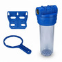 Wasser Filtergeh�use 10 3-teilig 3/4 IG Messing Vorfilter Brunnen Pool Garten 