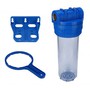 Wasser Filtergeh�use 10 3-teilig 3/4 IG Messing Vorfilter Brunnen Pool Garten 