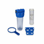 Wasser Filtergeh�use 10 3-teilig 3/4 IG Messing Vorfilter Pool + Kalkfilter