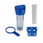Wasser Filtergeh�use 10 3-teilig 1/2 IG Messing Vorfilter Garten + Sediment