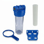Wasser Filtergeh�use 10 3-teilig 1/2 IG Messing Vorfilter Garten + Wickelfilter