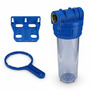 Wasser Filtergeh�use 10 3-teilig 1 IG Messing Vorfilter Brunnen + Mehrwegfilter