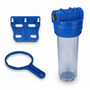 Wasser Filtergeh�use 10 3-teilig 3/4 IG Messing Vorfilter Pool + Mehrwegfilter