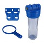 Wasser Filtergeh�use 10 3-teilig 1/2 IG Messing Vorfilter Garten + Mehrwegfilter
