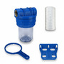 Wasser Filtergeh�use 5 3-teilig 1 IG Messing Vorfilter Brunnen + Wickelfilter 