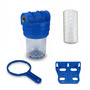 Wasser Filtergeh�use 5 3-teilig 1/2 IG Messing Vorfilter Garten + Wickelfilter