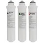Slim Ersatzfiltersatz 3 teilig Umkehrosmose MF PP300 