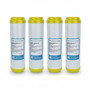 4x Kalkfilter 10 Wasserfilter Enth�rtung Antikalk Ionenaustausch