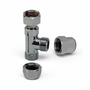 T-Verschraubung mit drehbarer �berwurfmutter 3/8 Zoll 
