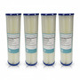 4x 10 Sediment Wasserfilter Pleated Polyester 10 �m Auswaschbar Wiederverwendbar