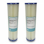 2x 10 Sediment Wasserfilter Pleated Polyester 20 �m Auswaschbar Wiederverwendbar