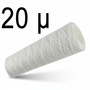 20 (Zoll) Sediment Wasserfilter gewickelt - Slim - 20 �m - aus Polypropylen 