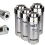 4x TWaLa Duschfilter Chrom Wasserfilter gegen Kalk/Chlor Shower filter AWF-SWR-P-ANM-M 