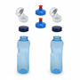 2x 0,75L Kavodrink Wasserflasche Trinkflasche + 2x FlipTop + 2x Push-Pull