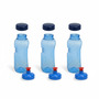 3x Kavodrink Tritan 0,5 L Wasserflasche (BPA frei) + 3x Trinkdeckel Push-Pull mit Trinknippel Flasche Sport
