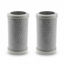 2x Aktivkohleblock 5 Hochwertiger Trinkwasserfilter aus Kokussnussschale
