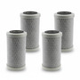 4x Aktivkohleblock 5 Hochwertiger Trinkwasserfilter aus Kokussnussschale