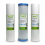 TWaLa 10 Filter Set 3-teilig Trinkwasser Filter f�r RO Umkehrosmose, Brunnenwasser, Wasserfilter