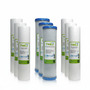 TWaLa 10 Filter Set 9-teilig f�r 1,5 Jahre Trinkwasser Filter f�r RO Umkehrosmose, Brunnenwasser, Wasserfilter