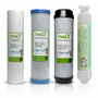 TWaLa 10 Filter Set 4-teilig Trinkwasser Filter f�r RO Umkehrosmose, Brunnenwasser, Wasserfilter