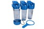 TWaLa 3-Stufen Wasserfiltergeh�use Hauswasserwerk mit Messing 3/4? Anschluss inkl. Filterpatronen