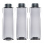 3x Kavodrink Premium Trinkflasche Wasserflasche Frosted-Grau 0,8 L