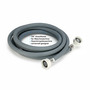 Zulaufschlauch Waschmaschine Geschirrsp�ler 3/4 Zoll Winkel/Gerade inkl. Dichtung Wasserzulaufschlauch universell verwendbar Hersteller unabh�ngig aus robustem Kunststoff (2,5m)
