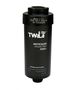 TWaLa Duschfilter Schwarz Wasserfilter gegen Kalk/Chlor Shower filter AWF-SWR-P-ANM-B 