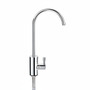 Umkehrosmose Design Wasserhahn Chrom Armatur Bogen - Ein-Wege Hahn 1/4